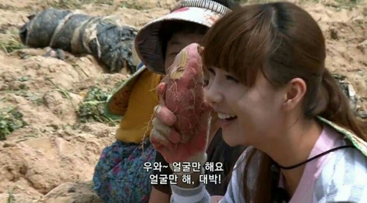 고구마 캐다 빡쳐서 걸그룹 탈퇴한 아이돌 | 인스티즈