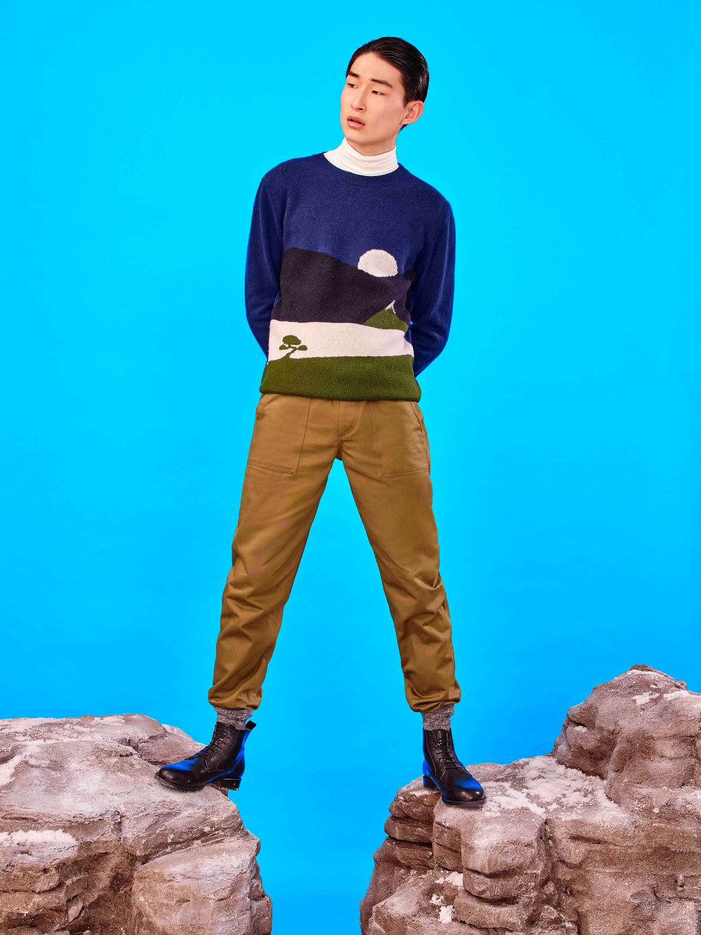 [메종키츠네] 단 1년만에 한국에게 빅엿을 선사하는 Maison Kitsune 2016.17 F/W 컬렉션 | 인스티즈