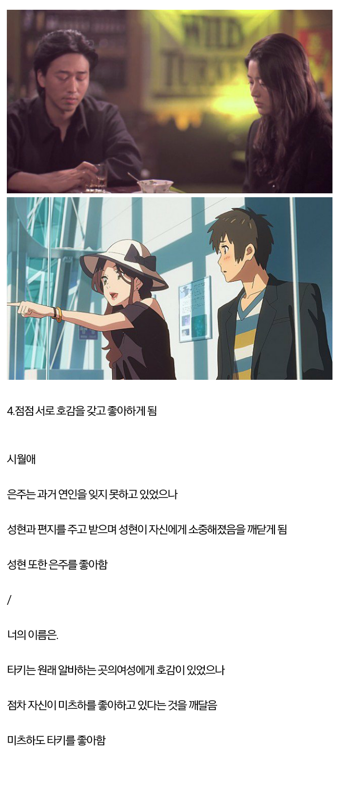 한국영화 표절논란 뜬 일본애니메이션 영화 "너의 이름은" (스포있음!!!!!) + 추가 | 인스티즈