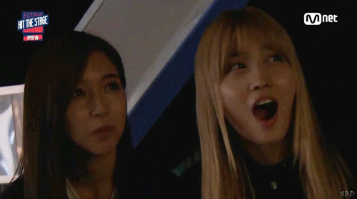꺄항... 눈가리는 미나+모모 힛 더 스테이지 3회 | 인스티즈