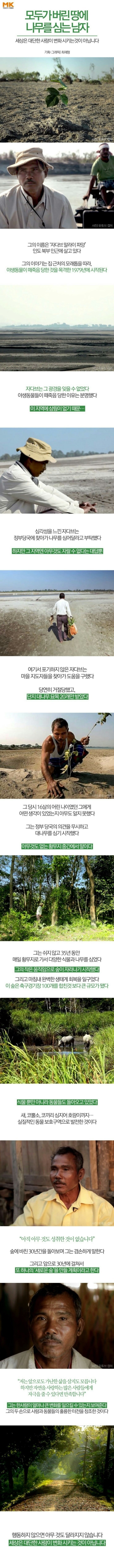 나무를 심는 남자 | 인스티즈
