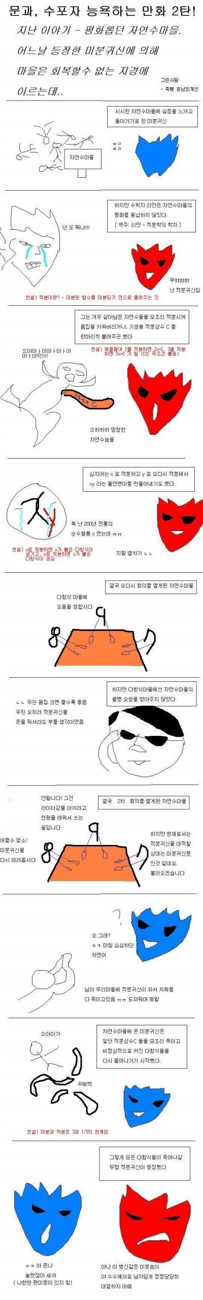 수학을 으로 표현한 만화 | 인스티즈