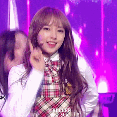 170108 인기가요 우주소녀 성소.gif (데이터주의) | 인스티즈