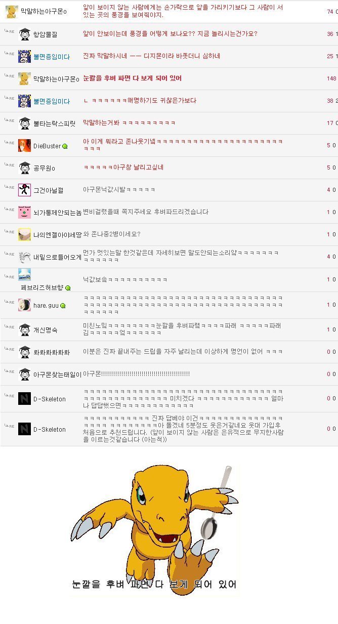 막말하는 아구몬 | 인스티즈