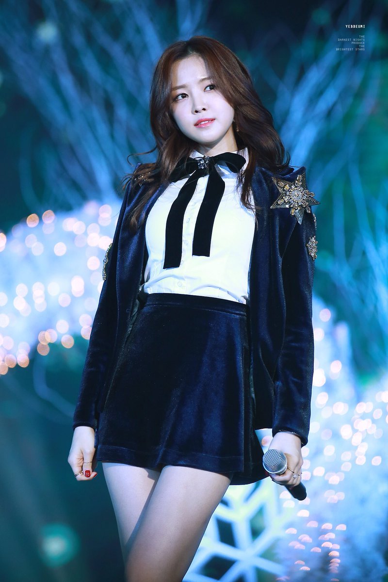 가요대전 손나은.gif | 인스티즈