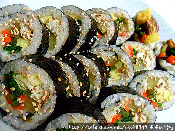웰빙김밥 이미지