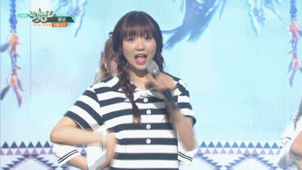 상큼함이 가득한 무대를 보여준 오늘자 러블리즈.gif | 인스티즈