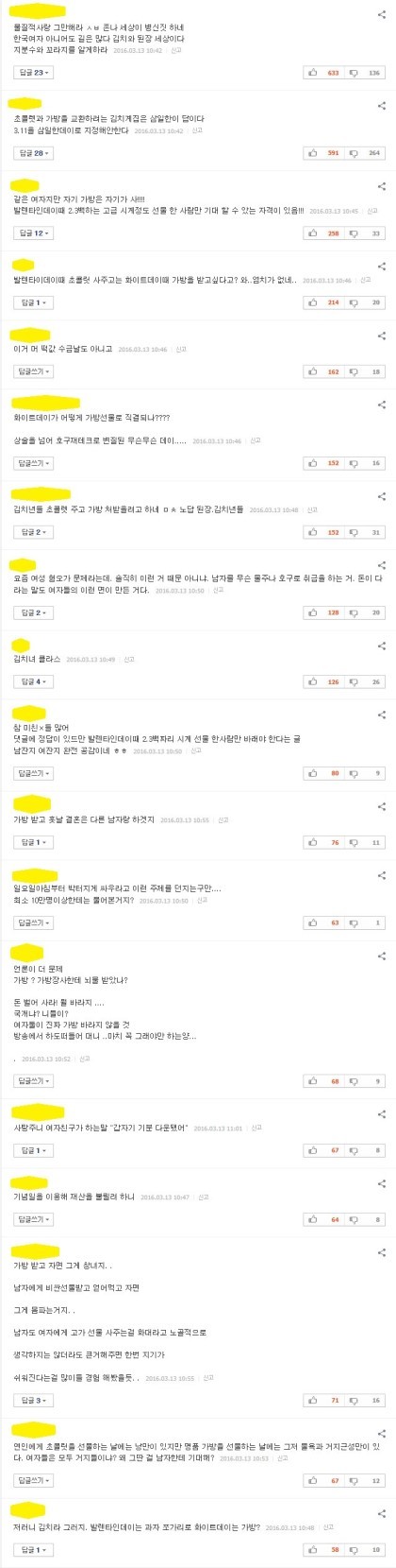 화이트데이 선물의 이중대 | 인스티즈