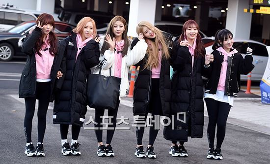러블리즈 아육대 출근길.jpg | 인스티즈