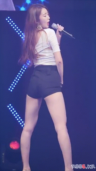 달샤벳 수빈의 웨이브 몸매 .gif | 인스티즈