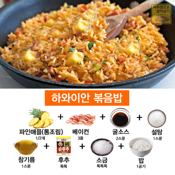 이것만 알아도 최소 볶음밥 장인! 맛있는 볶음밥 레시피 모음!!! | 인스티즈