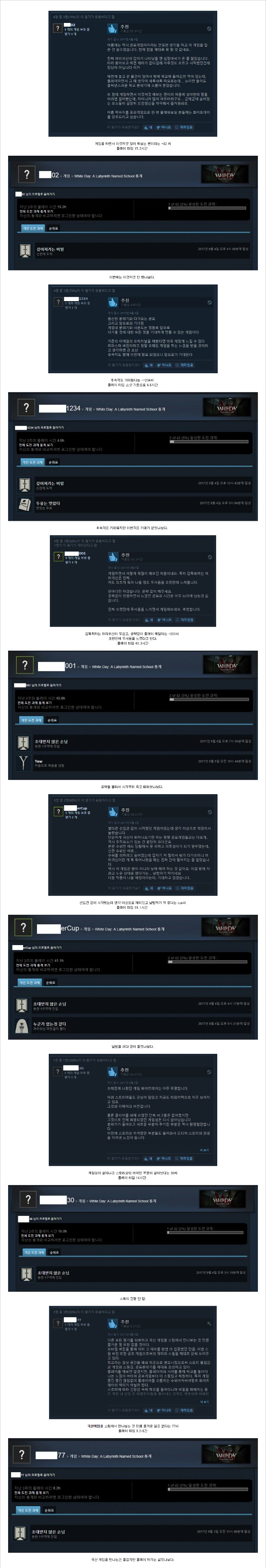 공포의 화이트데이 평가자들 | 인스티즈