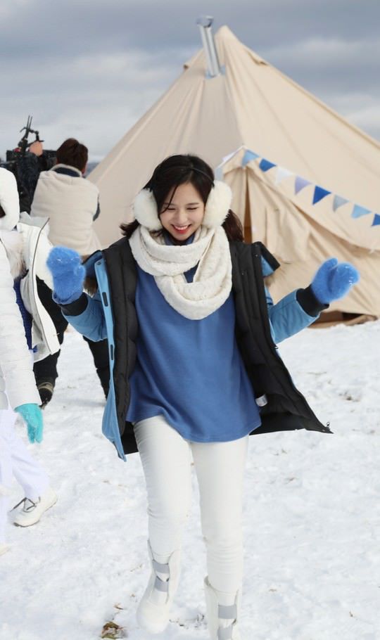 포카리 × 트와이스 겨울 광고 이미지 | 인스티즈