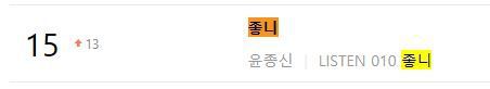 현재 멜론에서 벤 말고도 또 작업치고 있는 듯한 음원 | 인스티즈
