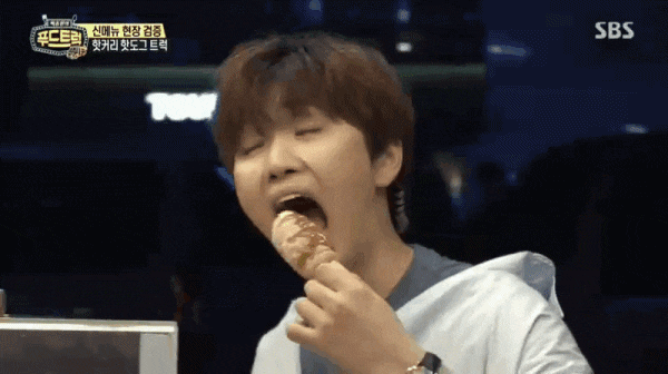 푸드트럭 맛평가 하랬더니 폭풍먹방 하는 산들 | 인스티즈