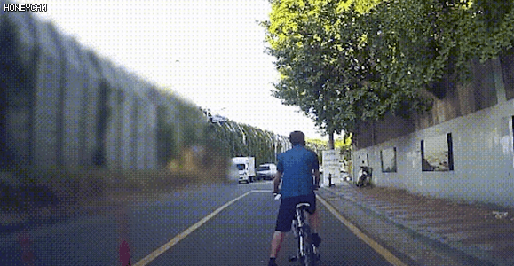 길막하는 자전거 아저씨.gif | 인스티즈