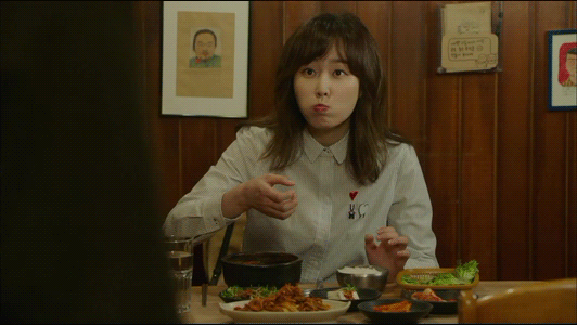 제육먹는 서현진.gif | 인스티즈