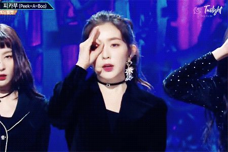 머리묶은 뮤뱅 아이린.gif | 인스티즈