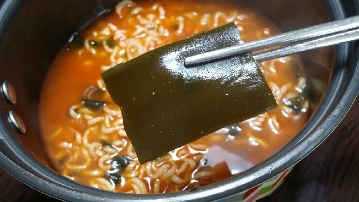 너구리 라면 다시마 호불호 | 인스티즈
