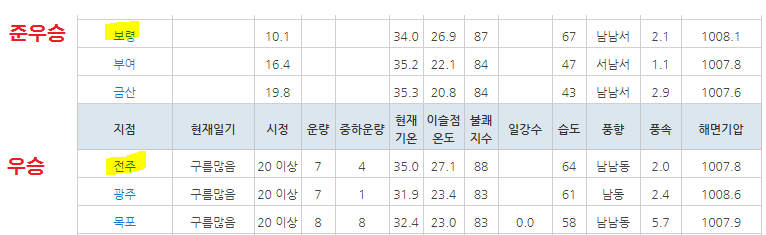 현시간 대한민국에서 실체감 제일 더운 동네 | 인스티즈