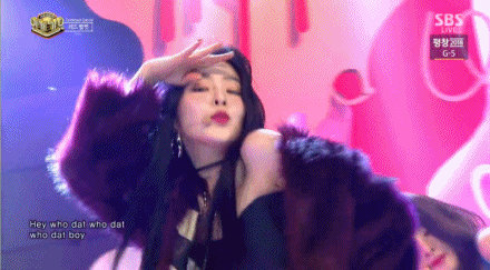 오늘자 인기가요 아이린.gif (데이터주의) | 인스티즈