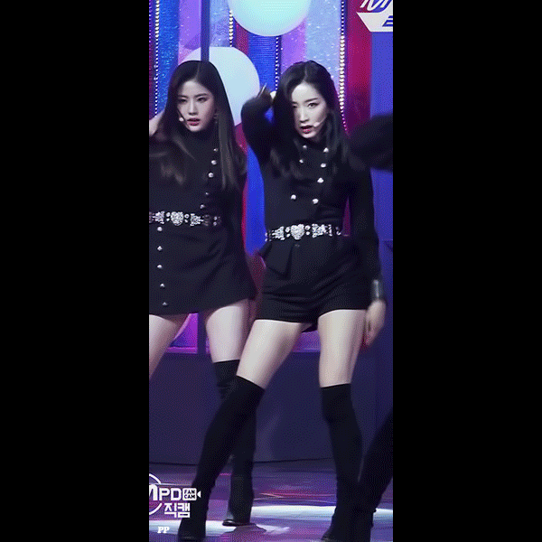 구구단 하나 엠카 직캠.gif | 인스티즈