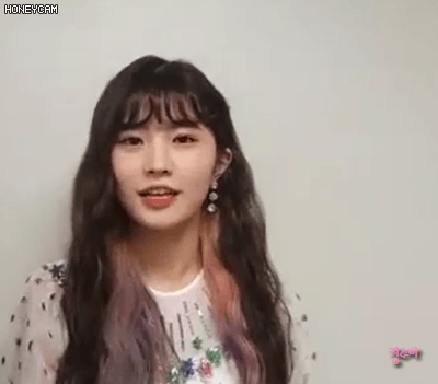 꽁꽁 감추던 컴백컨셉 헤어스타일을 공개한 프로미스나인.GIF | 인스티즈
