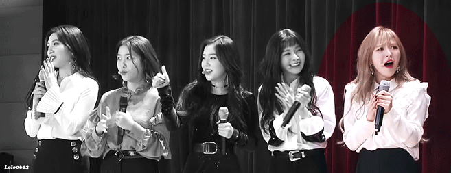 레드벨벳에서 표정을 맡고 있는 웬디.gif | 인스티즈