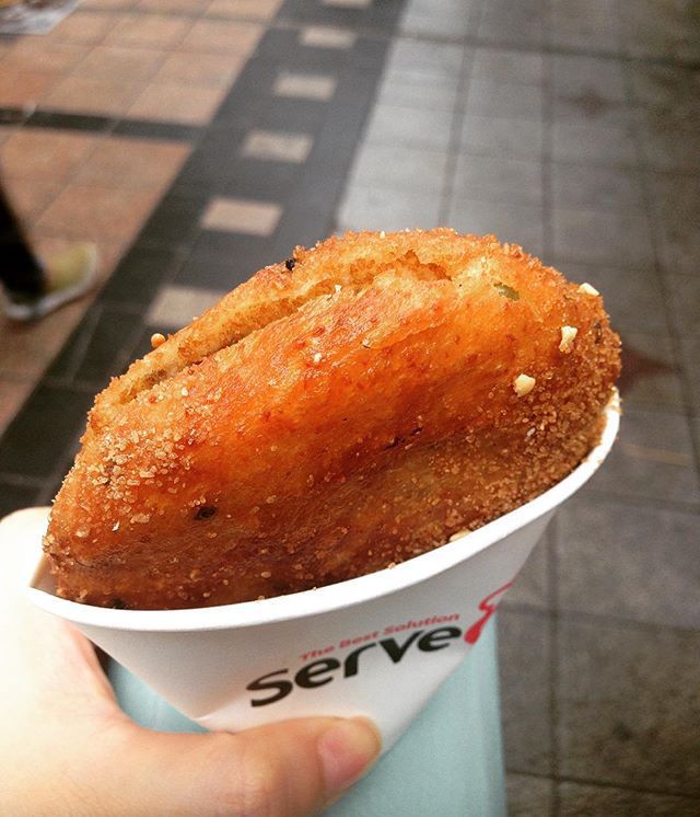 보기만 해도 콜레스테롤 지수 상승하는 튀김호떡 | 인스티즈