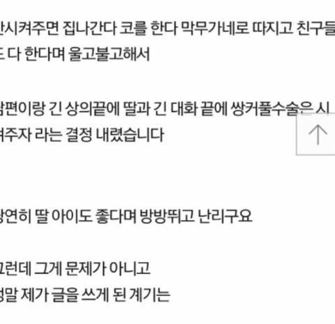 가정부 아줌마인척 해달라는 딸.jpg | 인스티즈