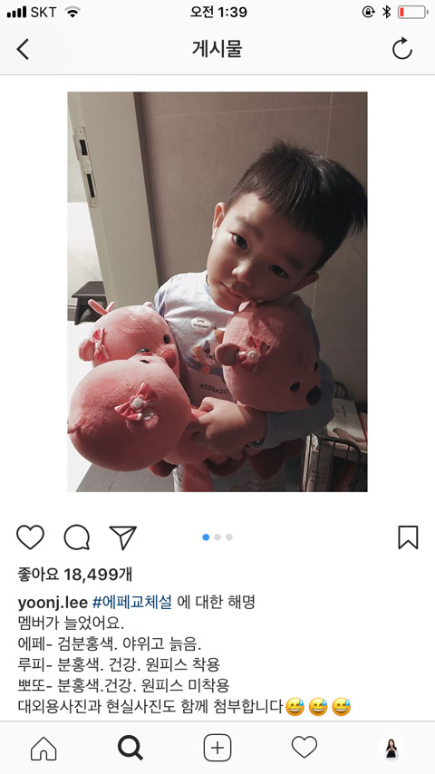 다을이 애착인형 에페교체설에 대한 해명 & 아직도 고통받는 에페와 차별없이 고통받는 뉴에페들 | 인스티즈