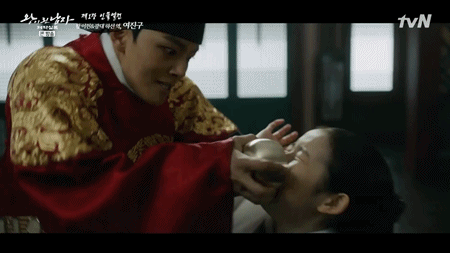 [왕이된남자] 스페셜 방송에 나온 여진구 1인 2역 연기.gif | 인스티즈