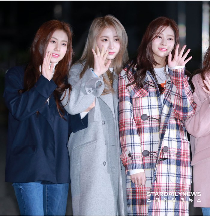 어젯밤 늦게까지 콜라 사이다 말아 마신듯한 아이즈원 출근길 사진.jpg | 인스티즈