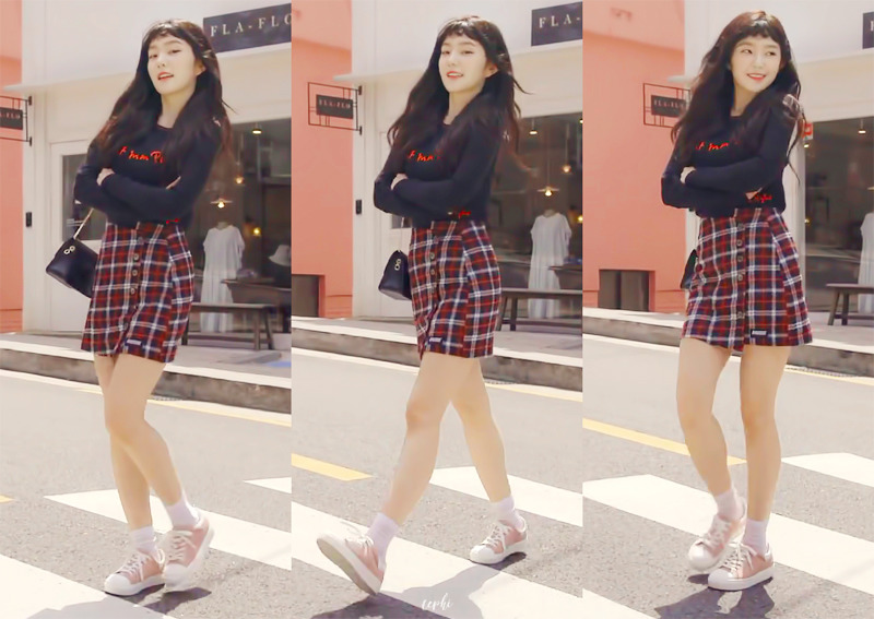 신발 모델 아이린.gif | 인스티즈