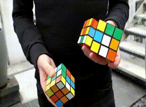 큐브 고인물.gif | 인스티즈